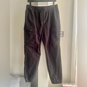 Hunter & Brown Cargo Joggers - Size L - Black